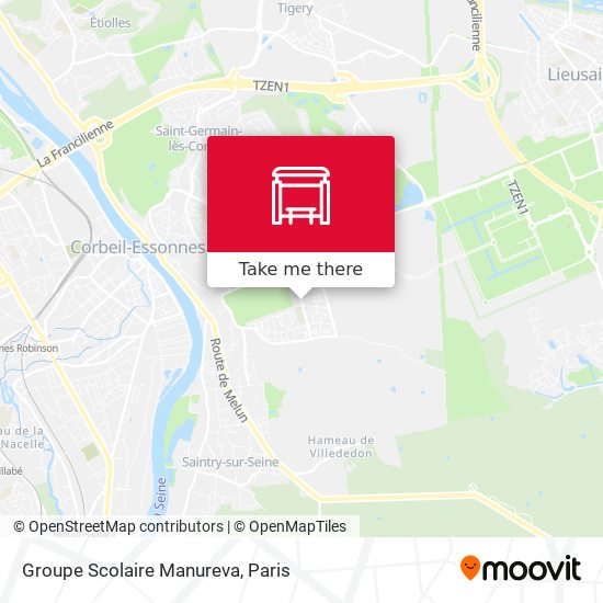 Groupe Scolaire Manureva map