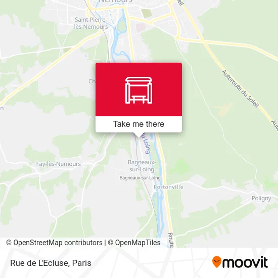 Mapa Rue de L'Ecluse