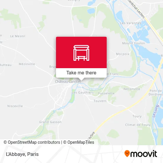 L'Abbaye map