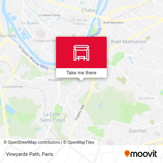 Chemin Des Vignes map