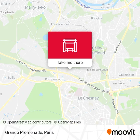 Grande Promenade map