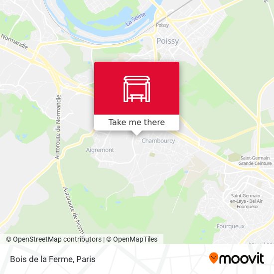 Mapa Bois de la Ferme