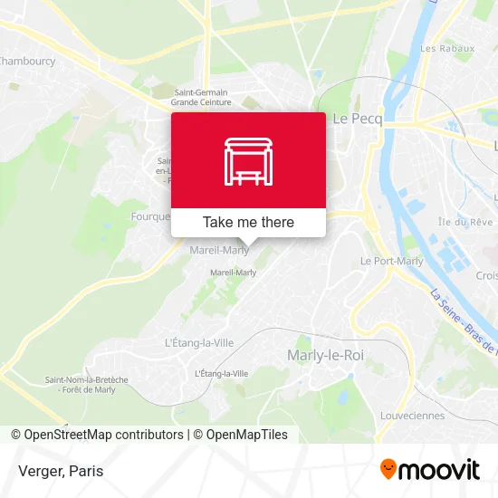 Mapa Verger