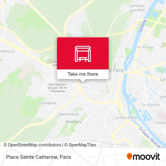 Place Sainte Catherine map