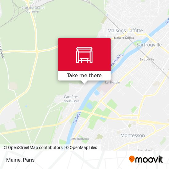 Mairie map