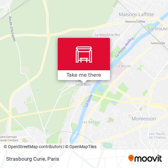 Strasbourg Curie map