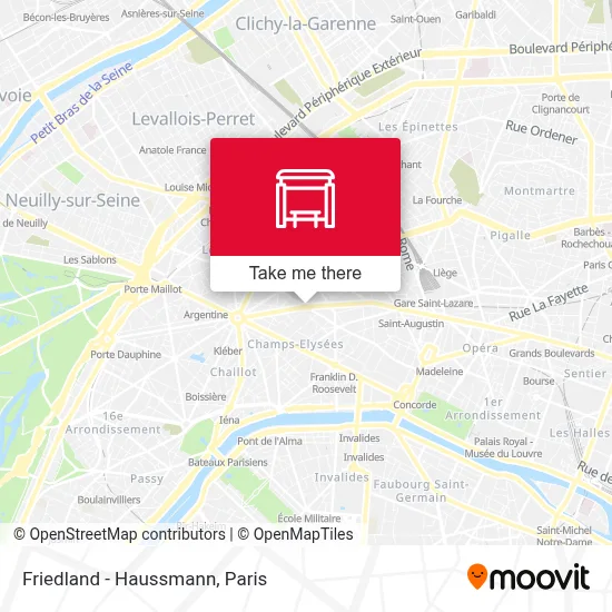 Friedland - Haussmann map
