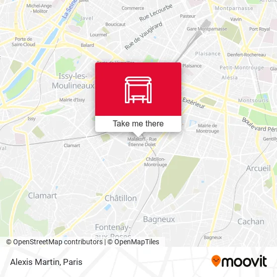 Alexis Martin map