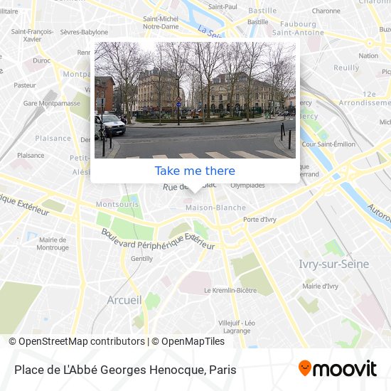 Mapa Place de L'Abbé Georges Henocque