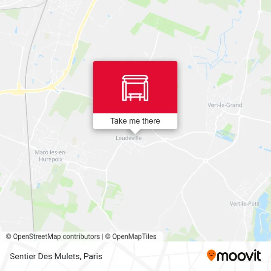 Sentier Des Mulets map