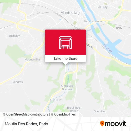 Moulin Des Rades map