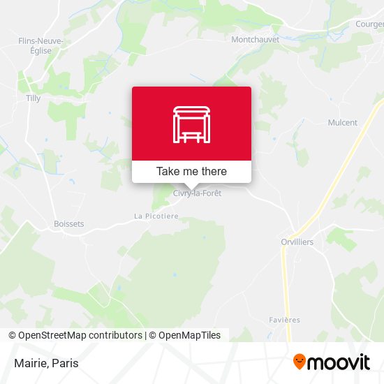 Mairie map