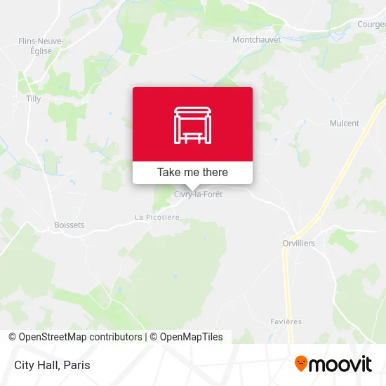 Mairie map