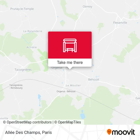 Allée Des Champs map