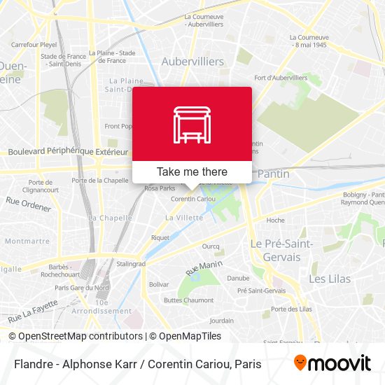 Flandre - Alphonse Karr / Corentin Cariou map