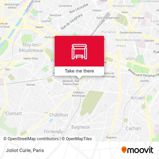 Joliot Curie map