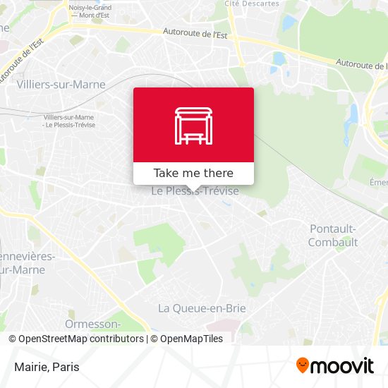 Mairie map