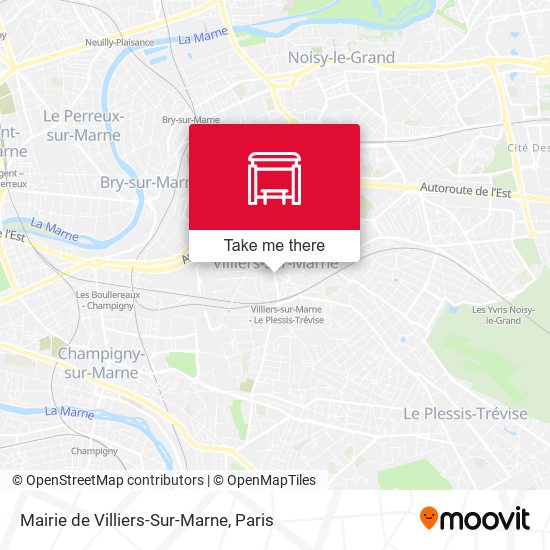 Mapa Mairie de Villiers-Sur-Marne