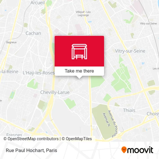 Rue Paul Hochart map