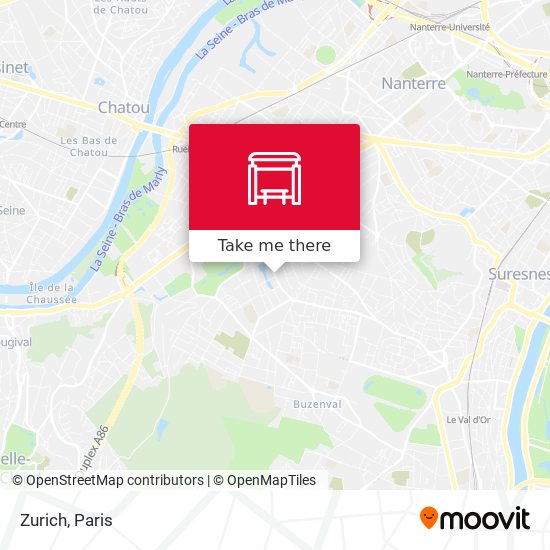 Zurich map