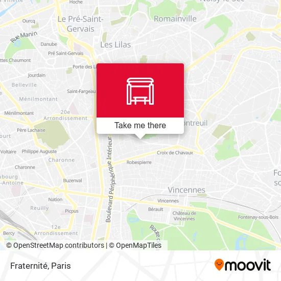 Fraternité map