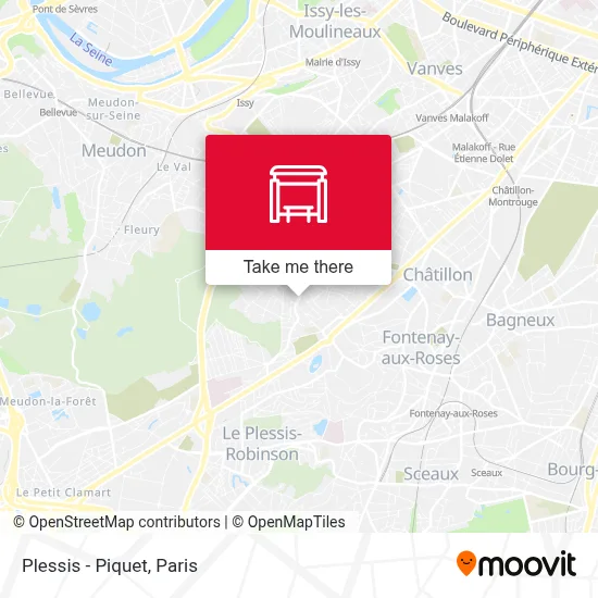 Plessis - Piquet map