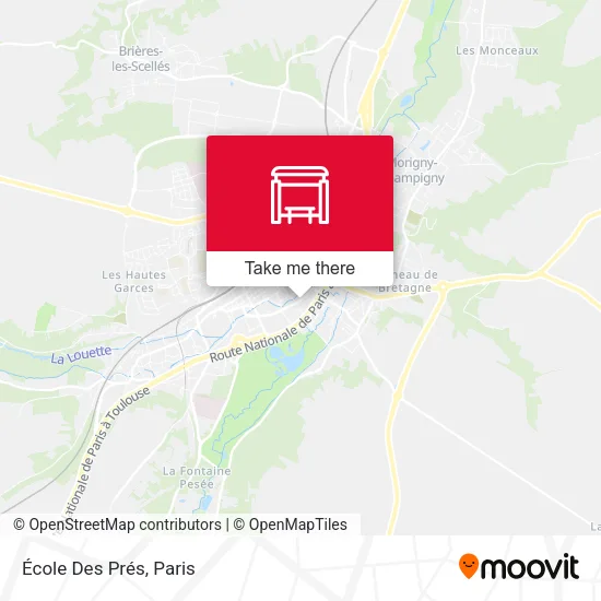 École Des Prés map