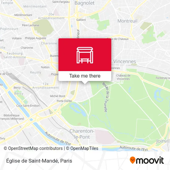 Église de Saint-Mandé map
