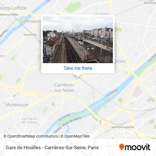 Gare de Houilles - Carrières-Sur-Seine map