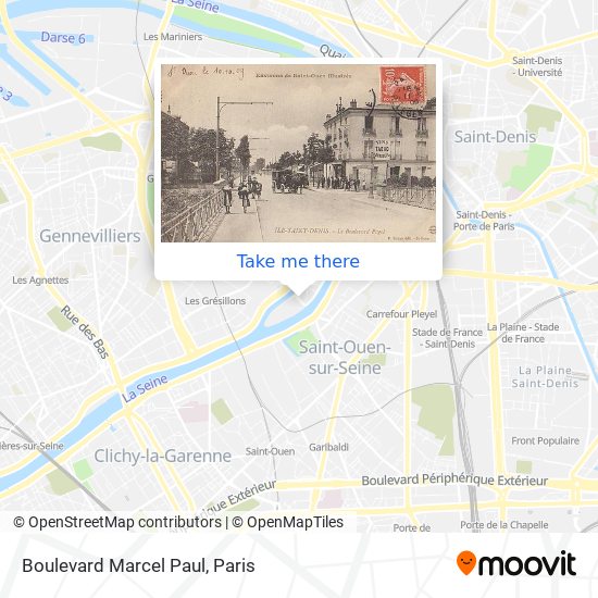 Boulevard Marcel Paul map
