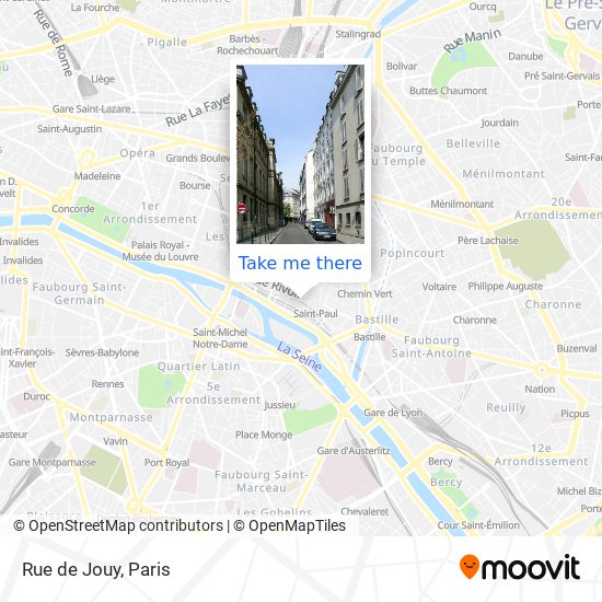 Rue de Jouy map
