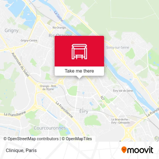 Clinique map