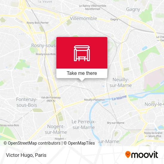 Victor Hugo map