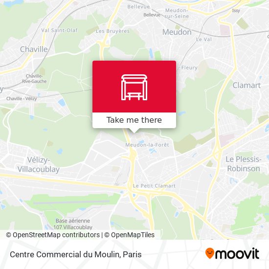 Centre Commercial du Moulin map