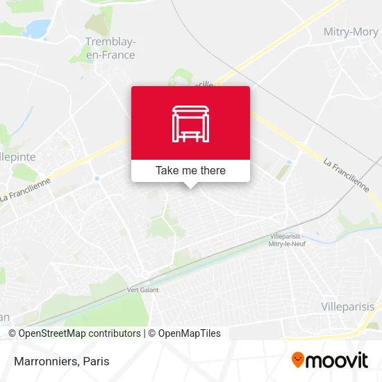 Marronniers map