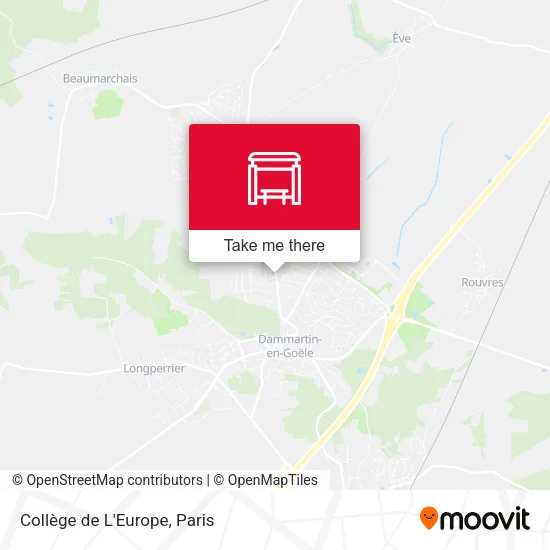 Collège de L'Europe map