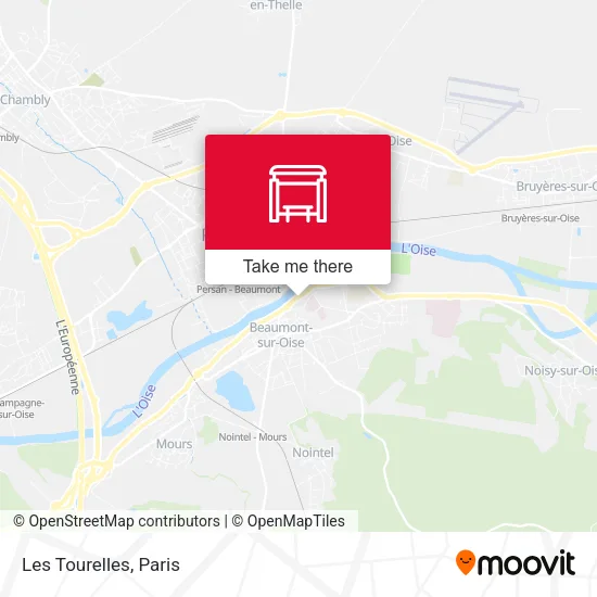 Les Tourelles map