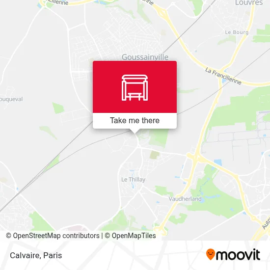 Calvaire map