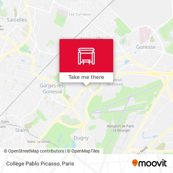 Collège Pablo Picasso map