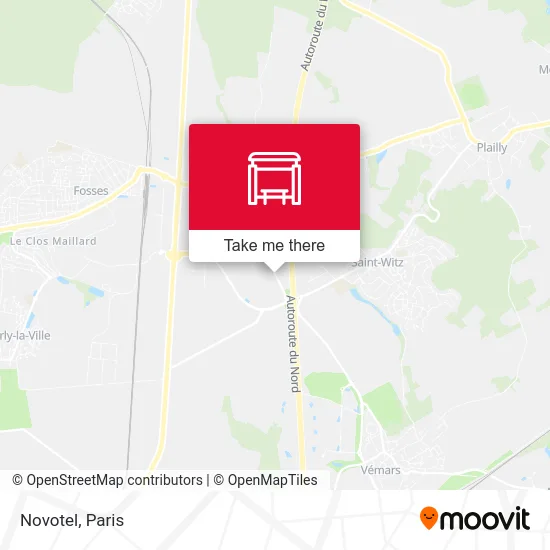 Novotel map