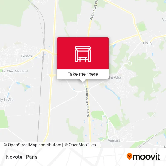 Novotel map