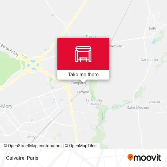 Calvaire map