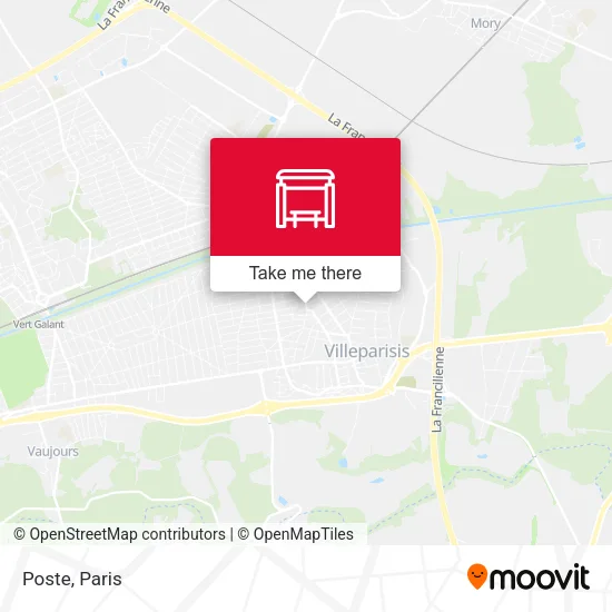 Poste map