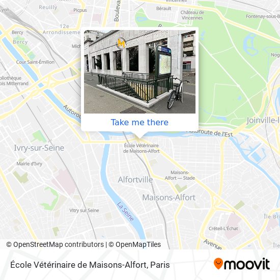 École Vétérinaire de Maisons-Alfort map