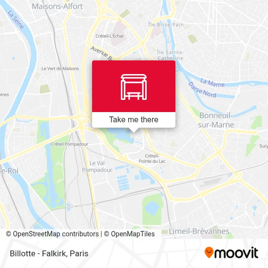 Billotte - Falkirk map