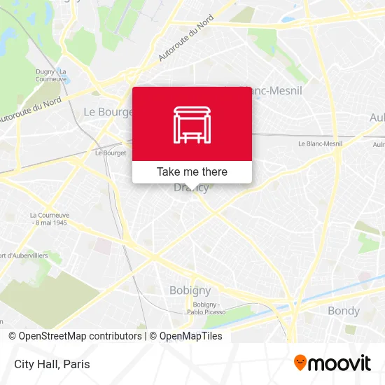 Mairie map