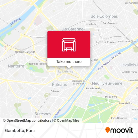 Gambetta map