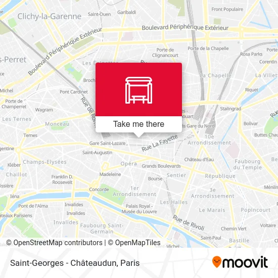 Saint-Georges - Châteaudun map