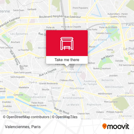 Valenciennes map