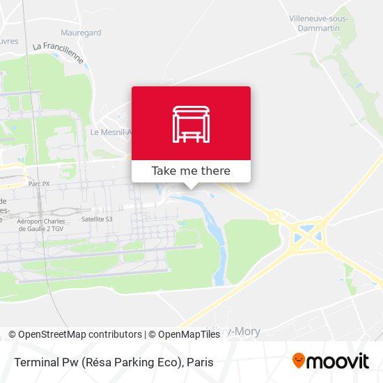 Terminal Pw (Résa Parking Eco) map